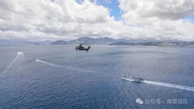 驻香港部队组织联合巡逻(图1)