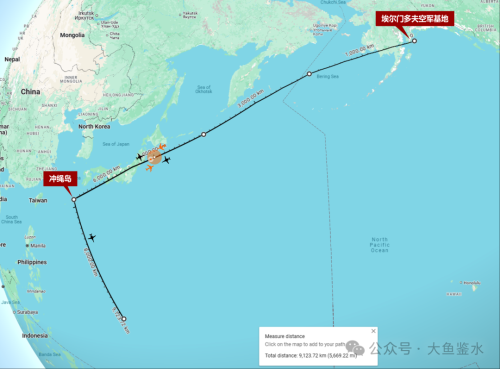 美军西太加油机前进基地与加油空域(图24)