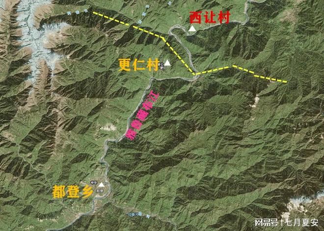 直线公里更仁村的印军对我雅鲁藏布江超级水电站的潜在威胁(图6)