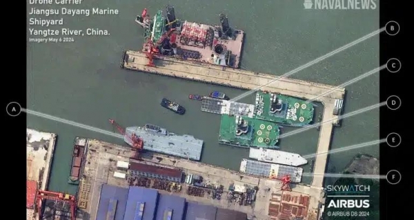 美国媒体炸了中国新航母开建新造船技术将改变军事格局？(图5)