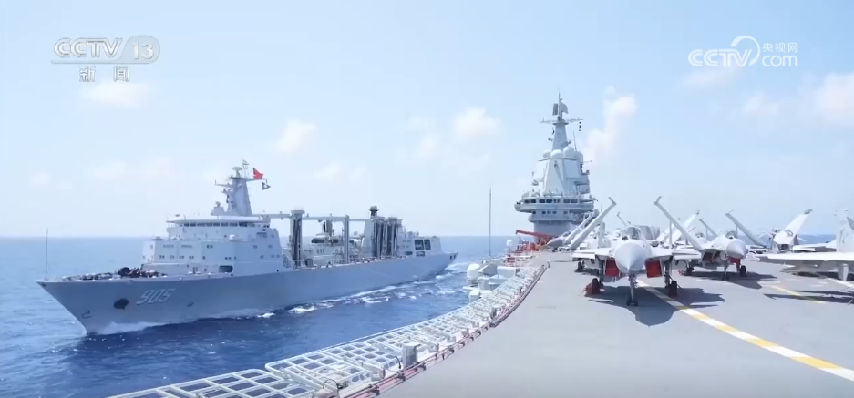 巨舰列阵向深蓝三航母时代体系作战能力进入全新阶段(图1)